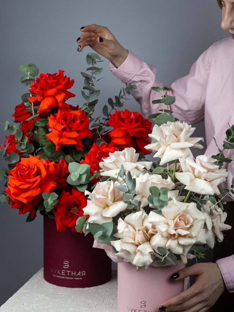 Композиция из роз