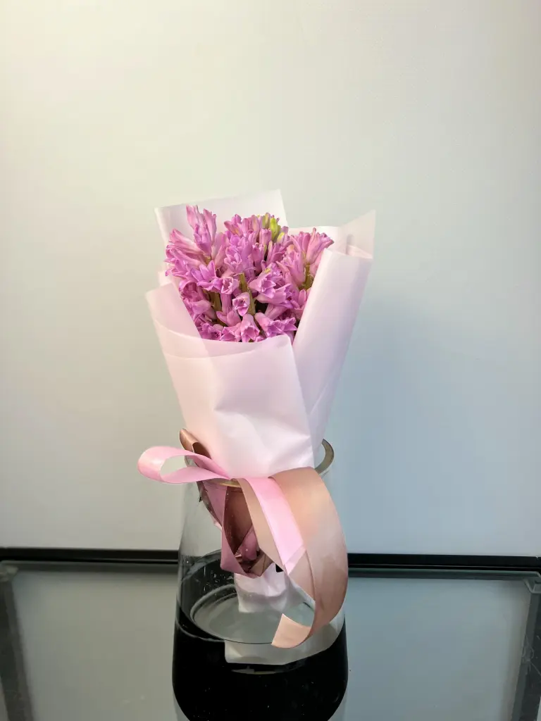 Мини букет из гиацинтов