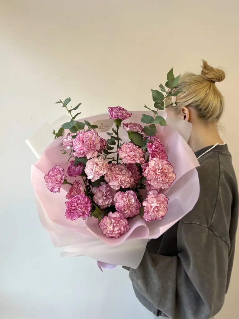 Монобукет из диантуса