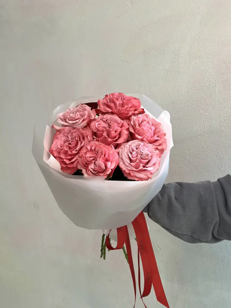 Монобукет из одноголовой розы Кантри Блю