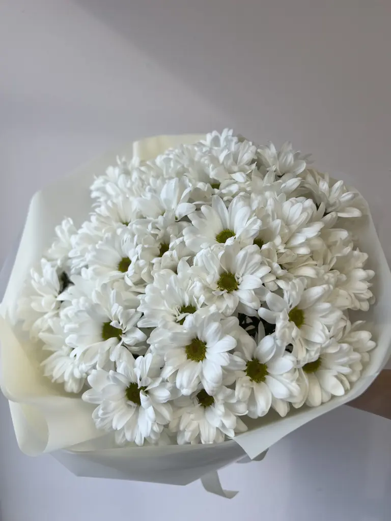 Монобукет из хризантемы