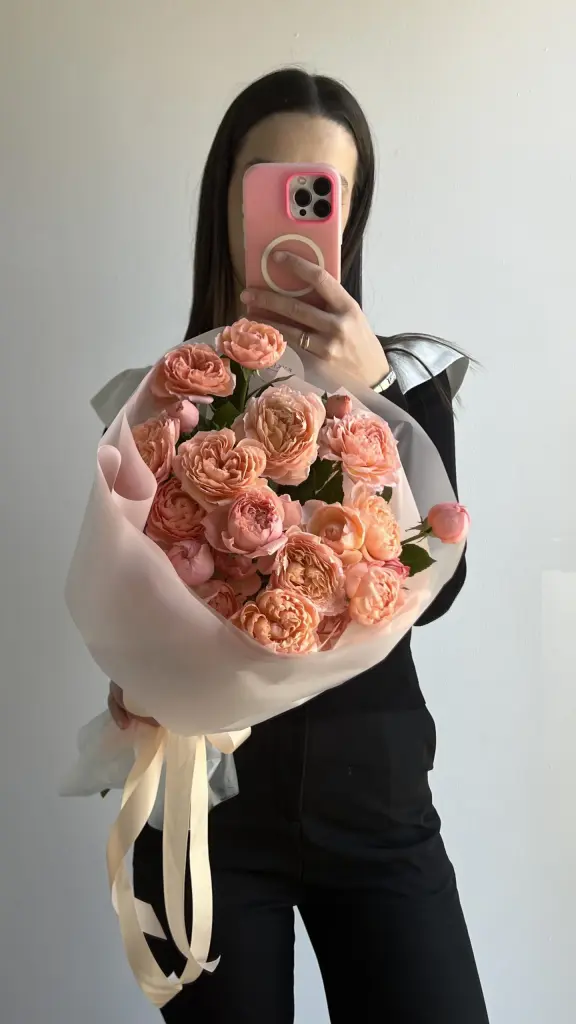 Монобукет с розой Джульетта