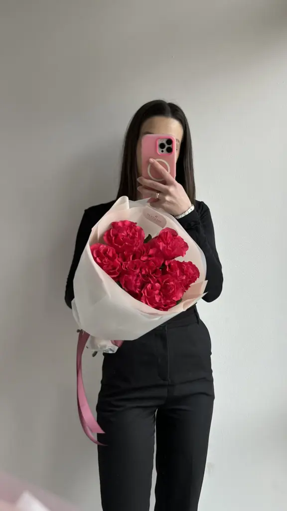 Монобукет из розы Экзотик Берри