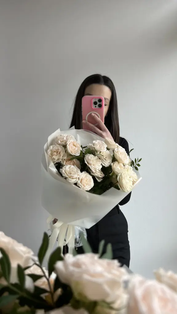 Монобукет из розы Саммер