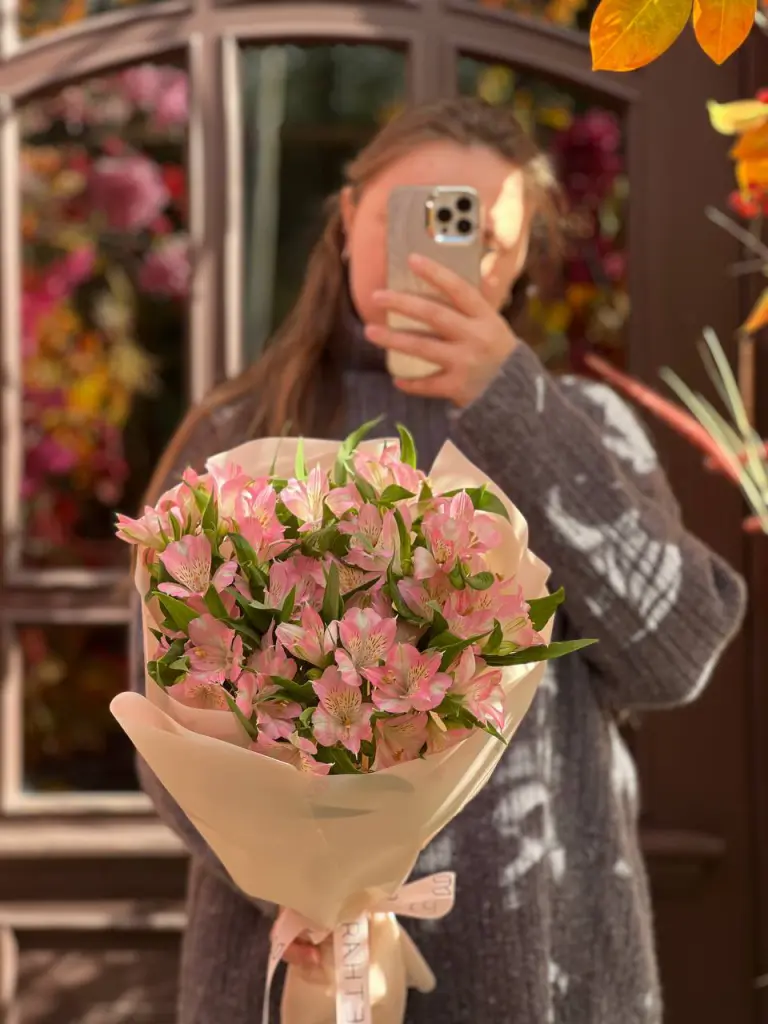 Монобукет Альстромерия